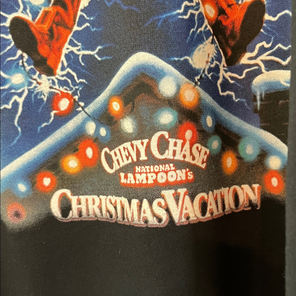Set of 3 Unisex Christmas Pj bottoms & 3 Lampoon’s Christmas Vacation Tees. - Picture 9 of 12